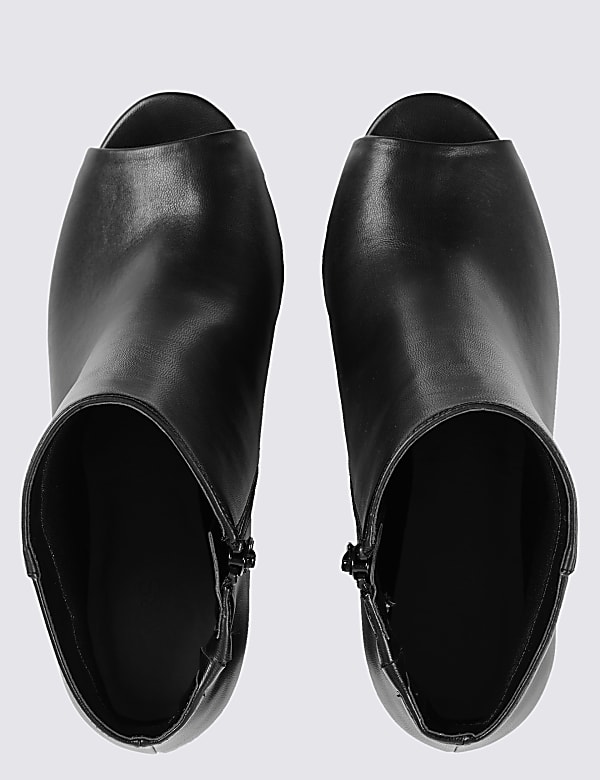 Block Heel Ankle Boots with Insolia®