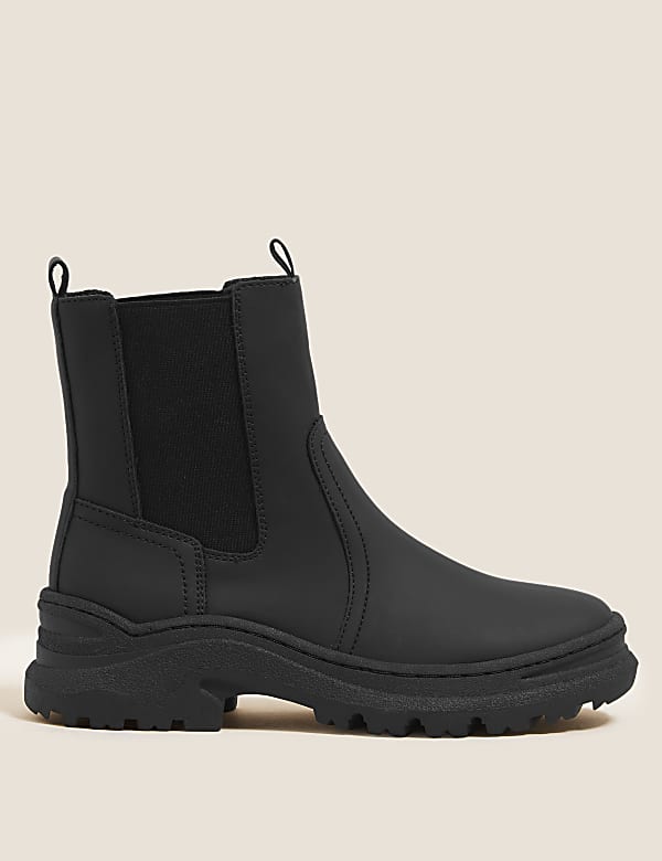 Chunky chelsea ankle boots shop