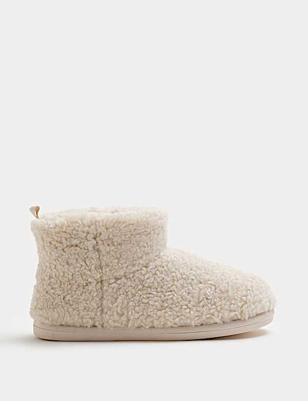 Borg Slipper Boots - BE
