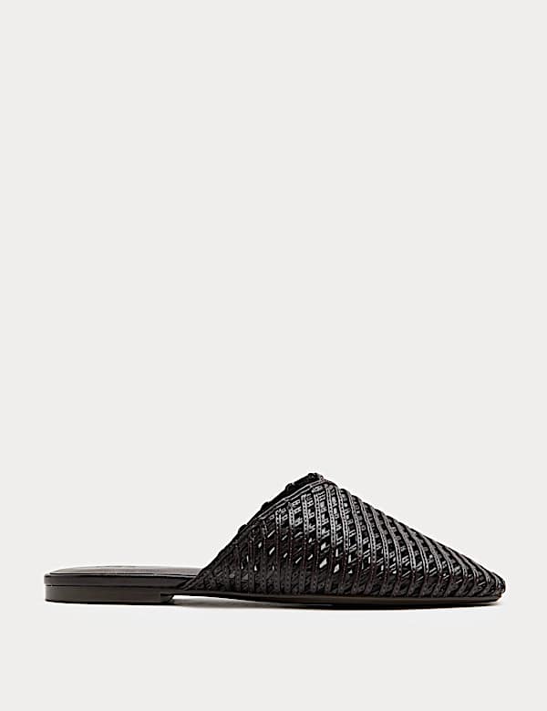 Slip On Flat Mules - HU