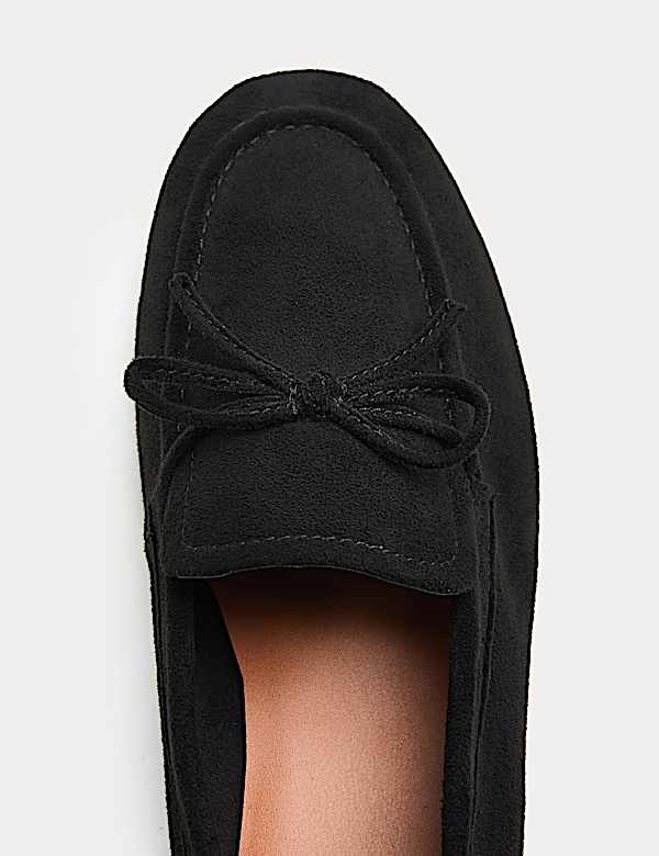 Bow Flat Loafer Pumps - IL