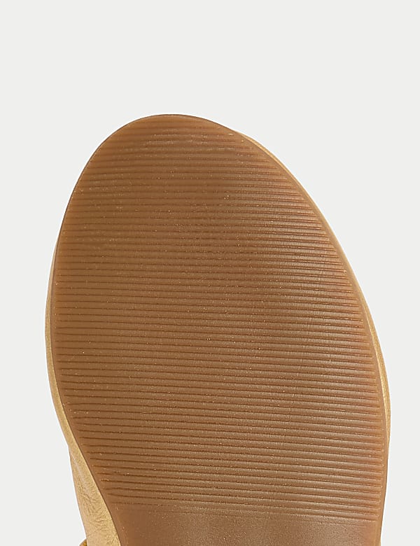 Sepatu Pantofel Balet Mary Jane Kulit Tanpa Lining - ID