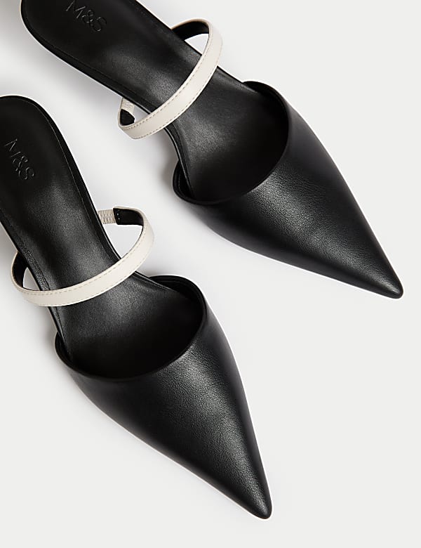 Mules &agrave; talons bobine - CH