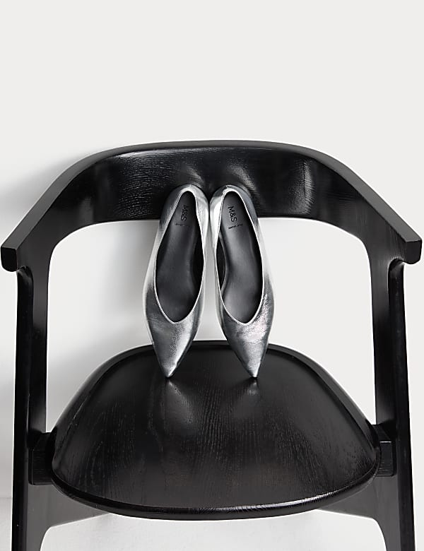 M&s silver shoes shop