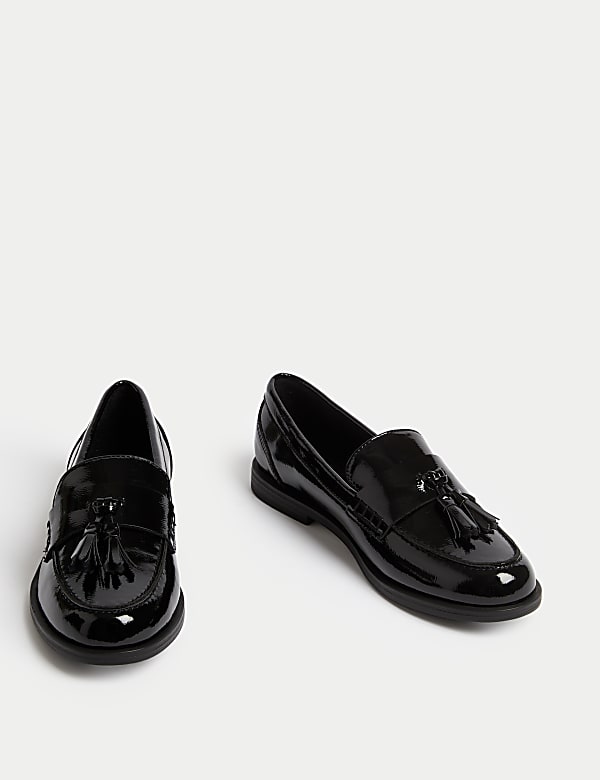 Tassel Block Heel Loafer - JP