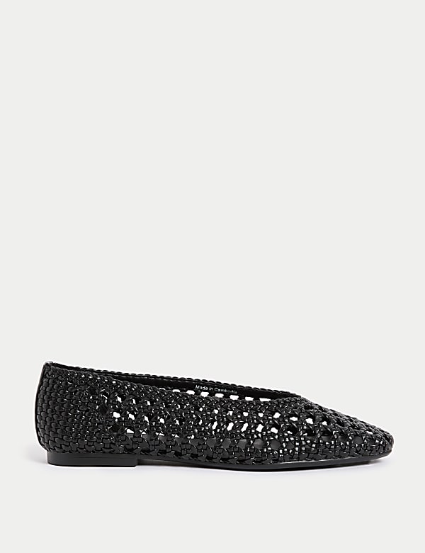 Woven Ballet Pumps - EE