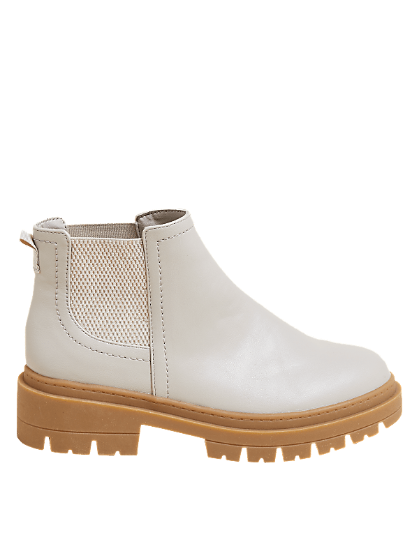 Wide fit chunky chelsea boots online