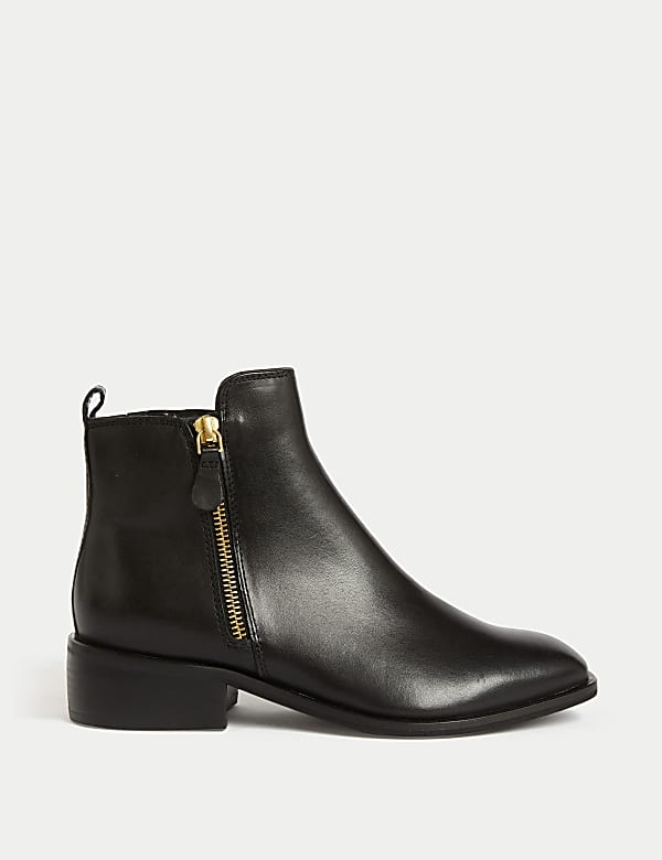 Leather Ankle Boots - GR