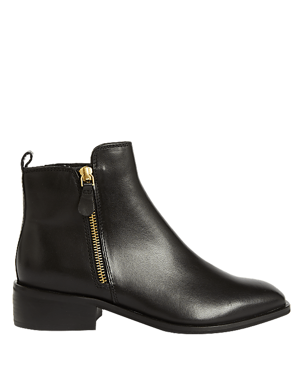 Leather Ankle Boots