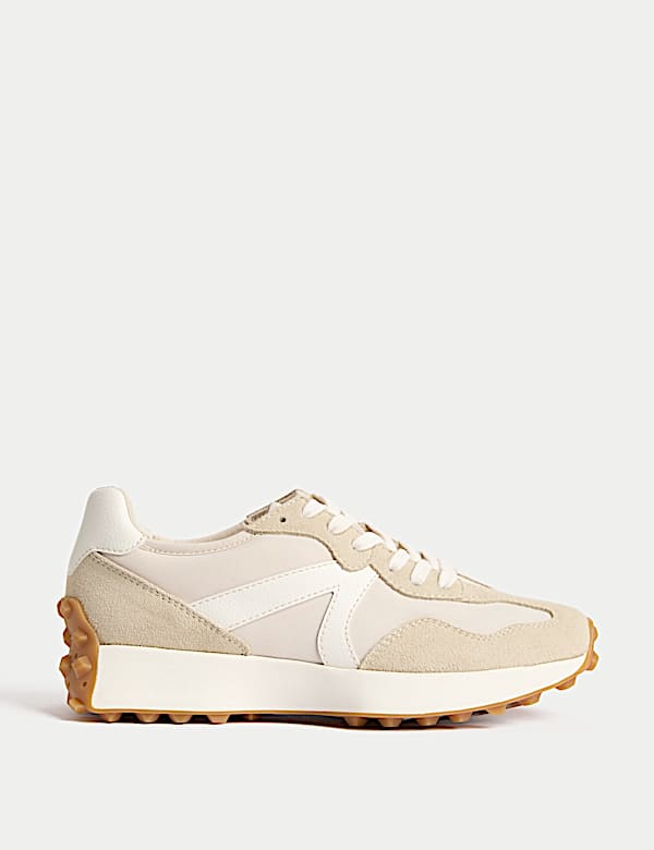 Leather Side Detail Trainers - MV