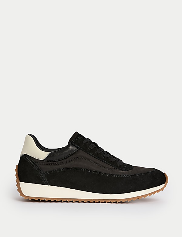 Marks Spencer Leather Trainers