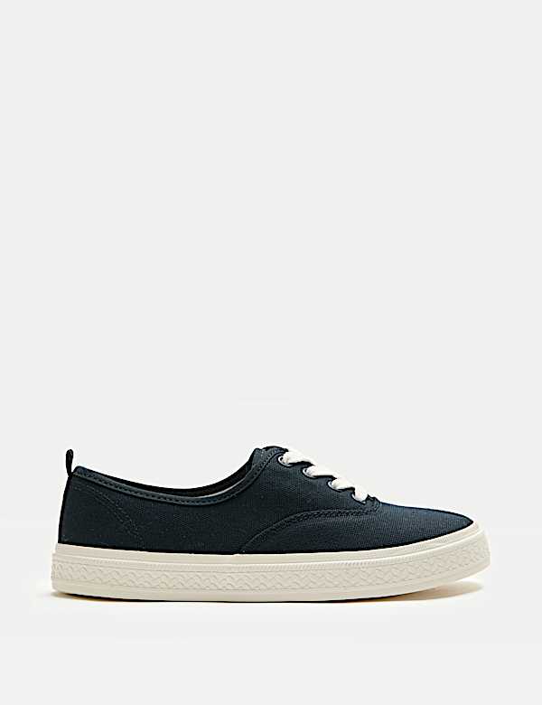 Canvas Plimsoll Trainers - VN