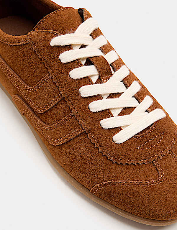 Suede Side Stripe Retro Runner Trainers - KG