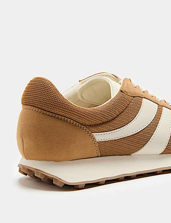 Side Stripe Retro Trainers - RO