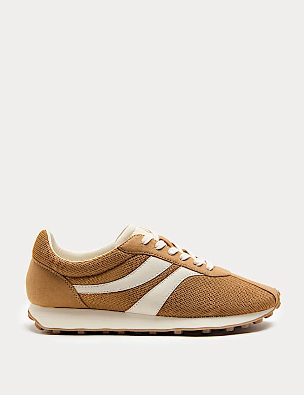 Side Stripe Retro Trainers - RO