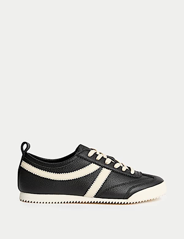 Leather Stripe Trainers - BN