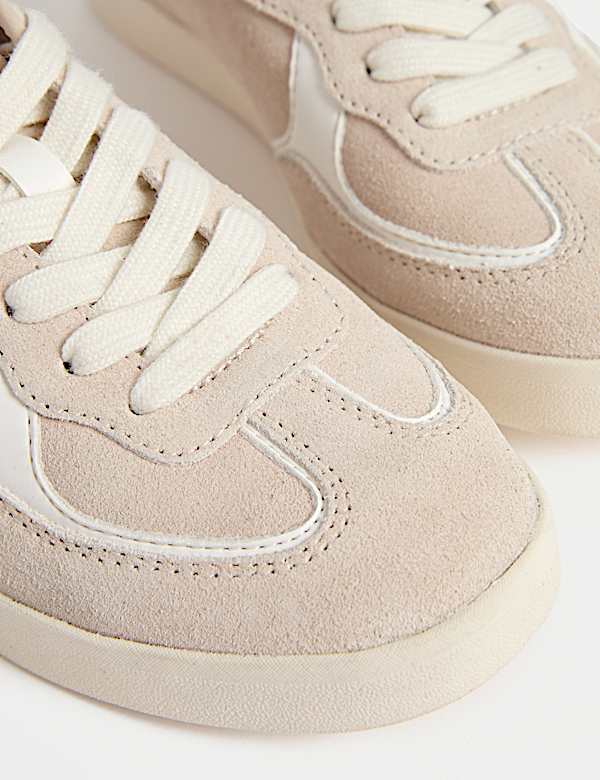 נעלי ספורט מזמש בעיצוב רטרו עם שרוכים - IL