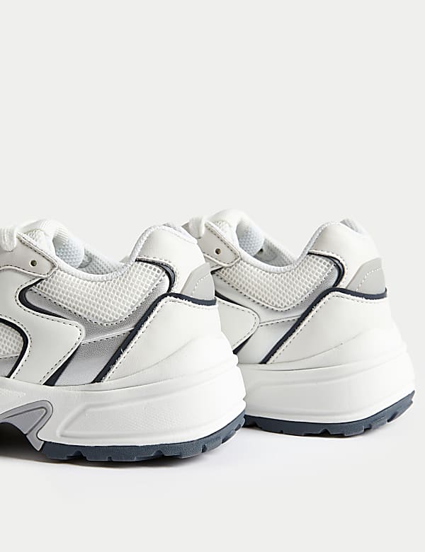 Chunky Mesh Detail Trainers - PT