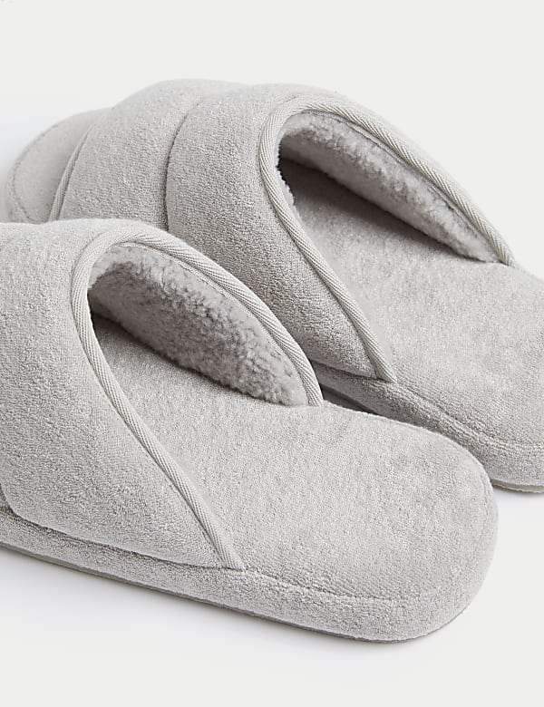 Open Toe Slider Slippers - JO