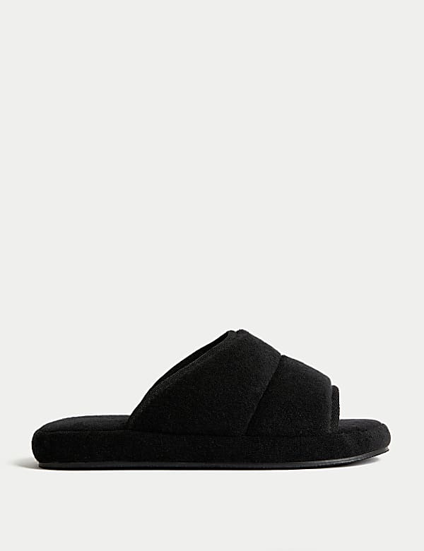 Open Toe Slider Slippers - MV
