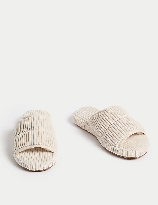 Kapcie bez palców na koturnie - PL