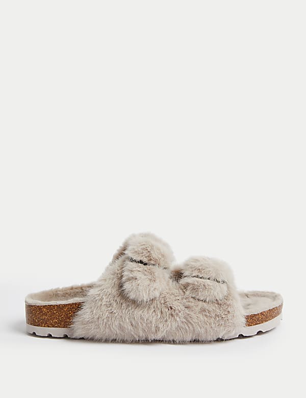 Mink slippers sales