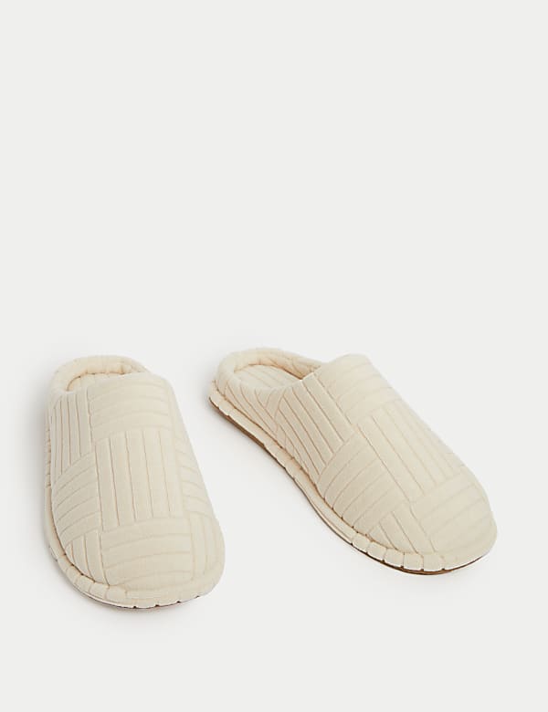 Round Toe Mule Slippers - PT