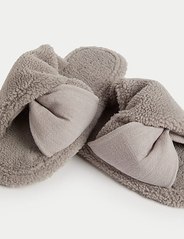 Borg Crossover Slider Slippers - AT