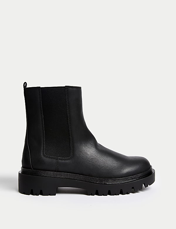 Chelsea Flatform Ankle Boots - PL