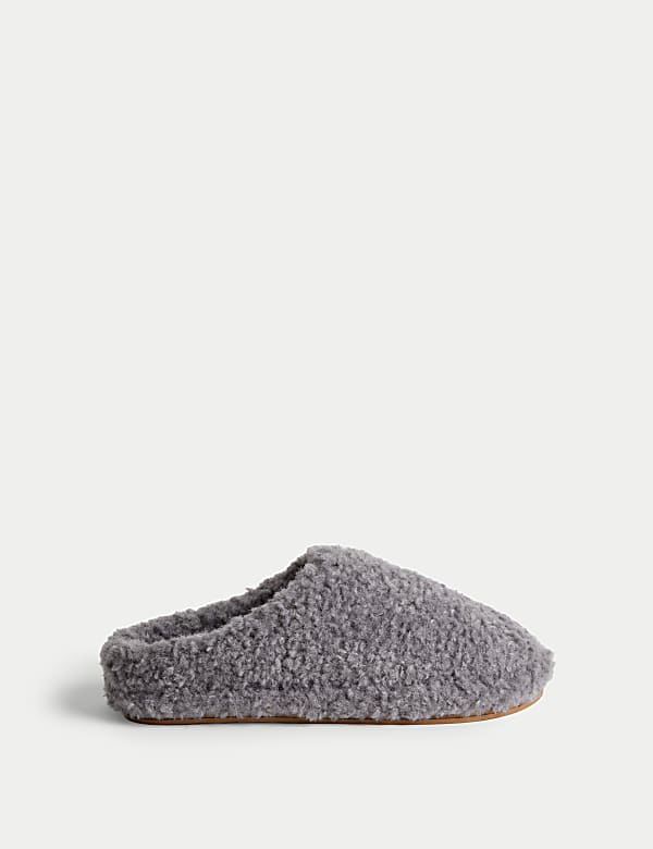 Borg slippers on sale