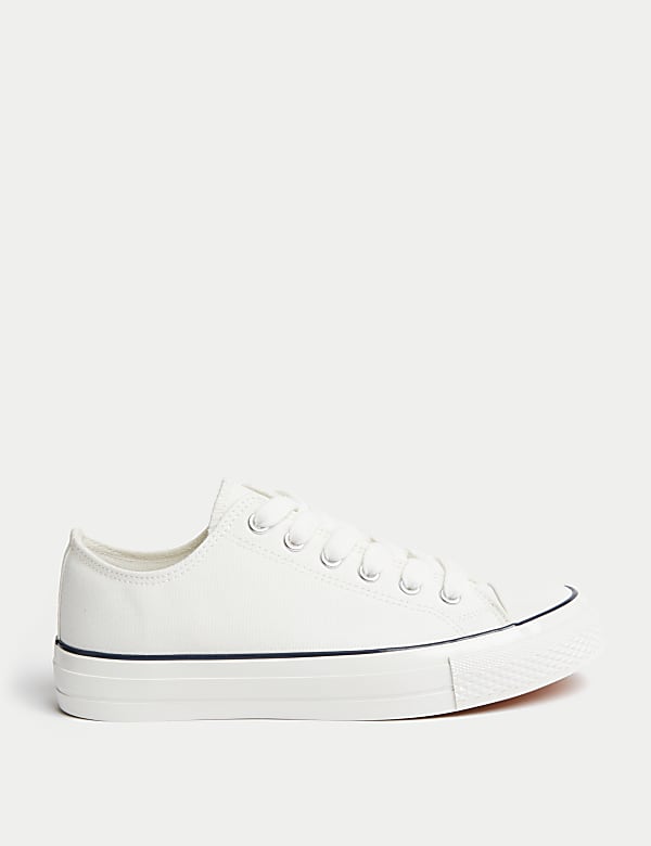 Canvas Lace Up Trainers - GR