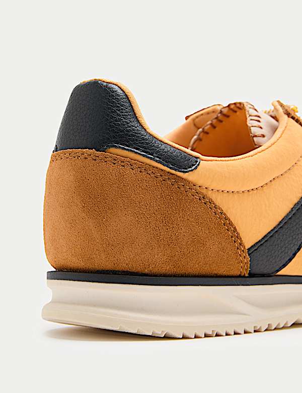 Suede Side Detail Trainers - JO