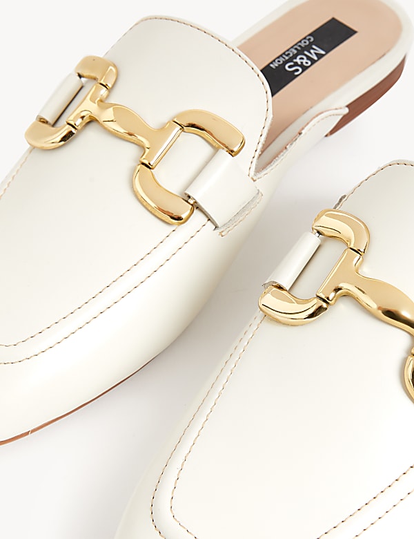 Leather Flat Loafers
