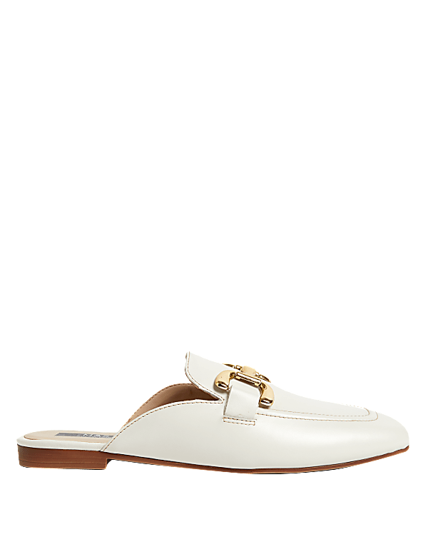 Leather Flat Loafers