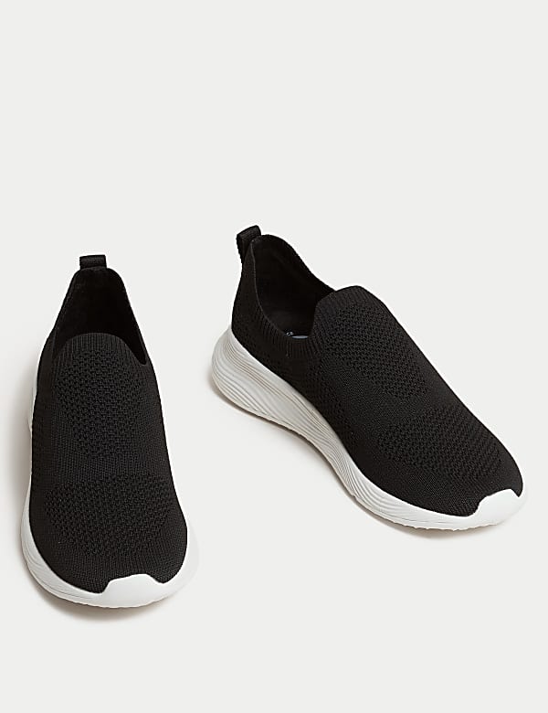 Knitted Slip On Trainers - CA