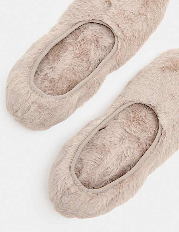 Round Toe Ballerina Slippers - CY