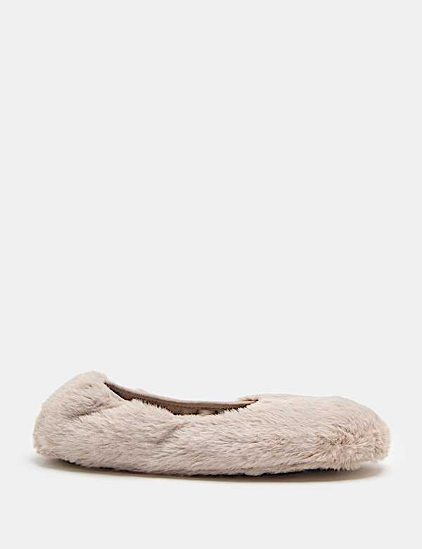 Round Toe Ballerina Slippers - CY