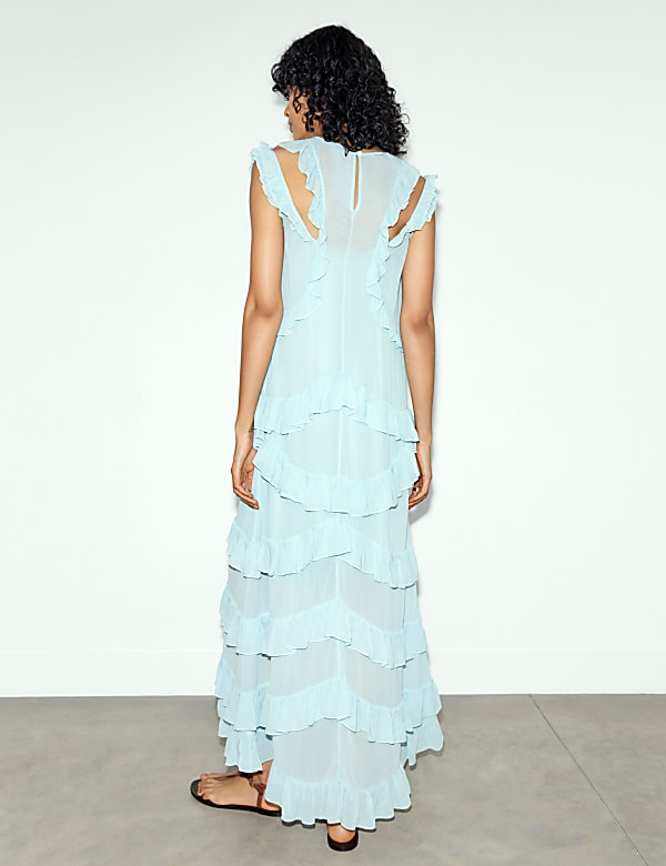 Ruffle Maxi Dress - IL