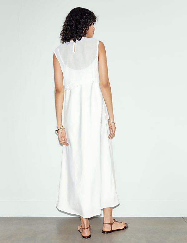 Mesh Panel Dress - BE