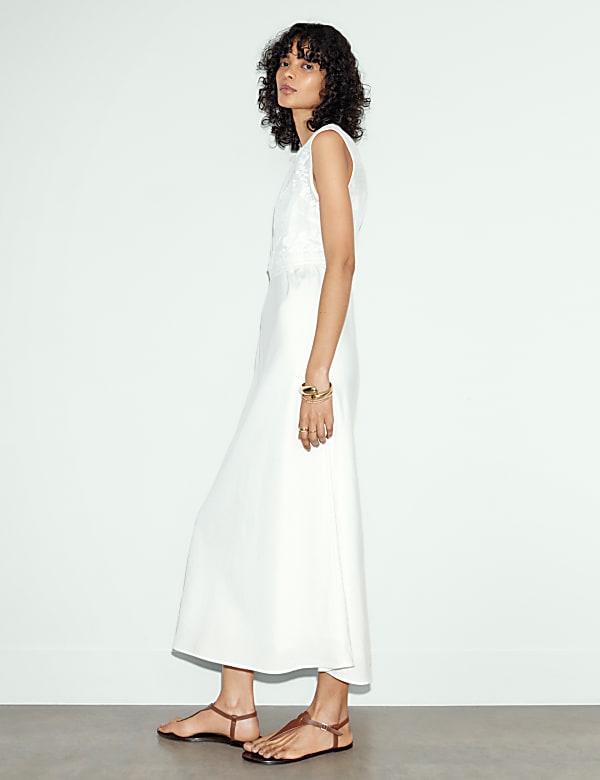 Mesh Panel Dress - BE