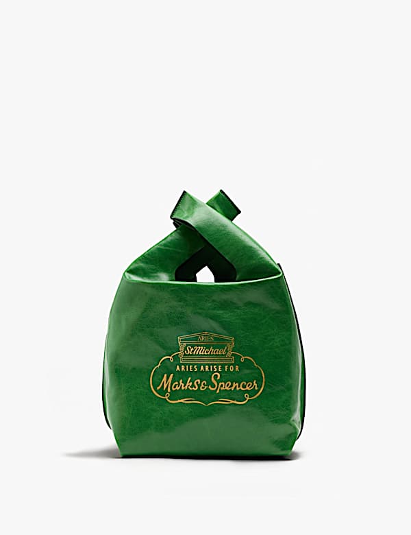 Leather Tote Bag - UA