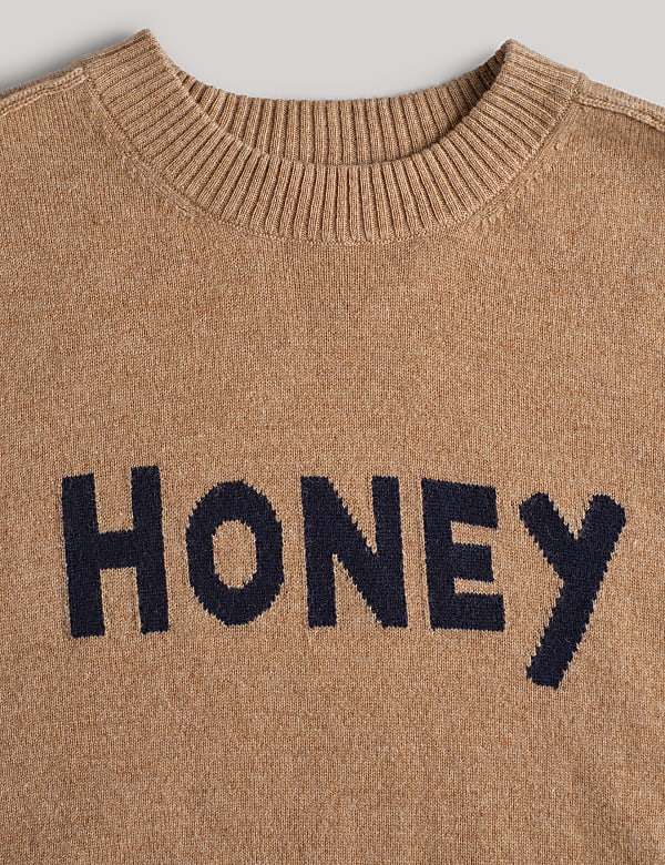 Pure Cashmere Honey Jumper - CY