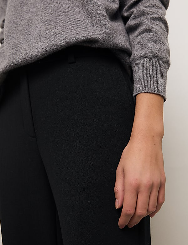 מכנסיים מבד עשיר בצמר - IL