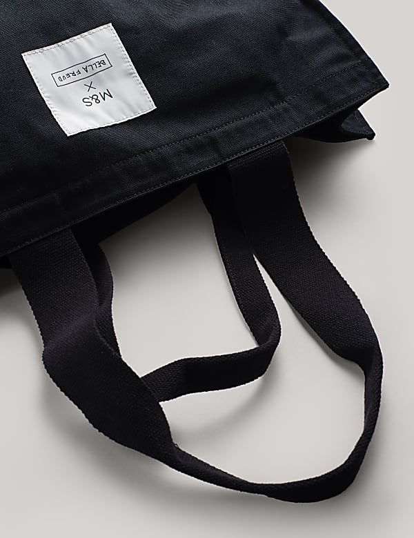 תיק רחב Divine Feminine מכותנת קנבס טהורה - IL