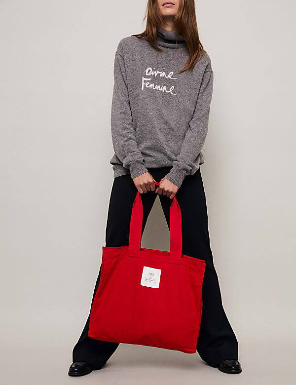 תיק רחב Nature מכותנת קנבס טהורה - IL