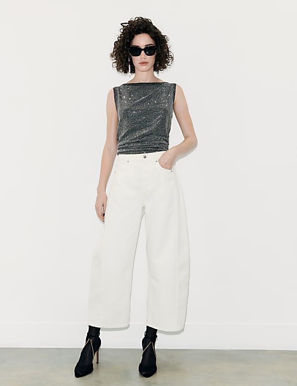 Barrel-Leg Jeans - DK