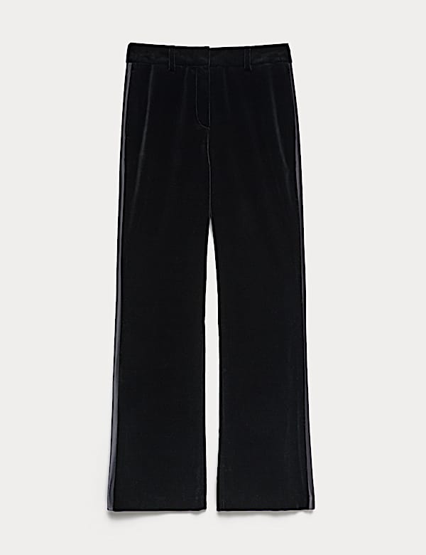 Velvet Straight Leg Trousers - RS