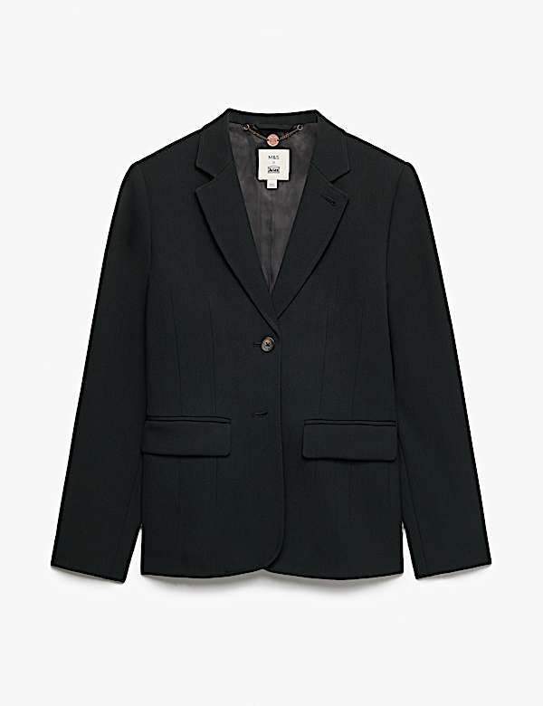 Wool Rich Tailored Blazer - JO