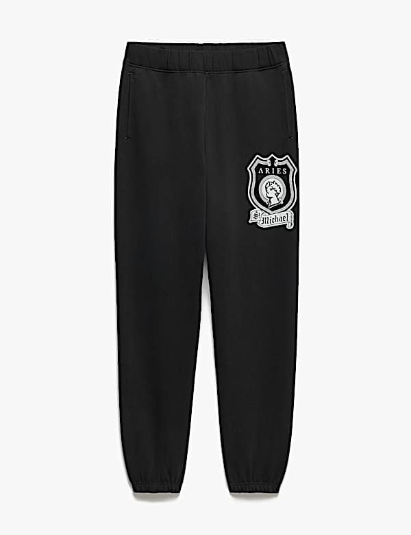 Pantalon de jogging 100 % coton imprim&eacute; - LU
