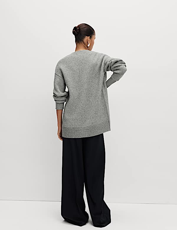 Cloud-Yarn Edge to Edge Longline Cardigan - IL